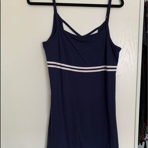 Navy blue dress
